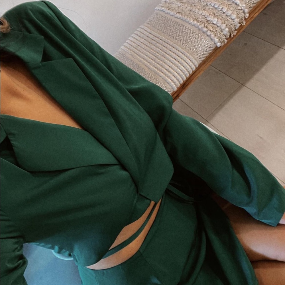 Cropped blazer - Picture 1 of 5
